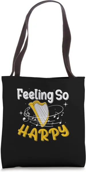 Harpist Orchestra for a Harp Musician Tote Bag