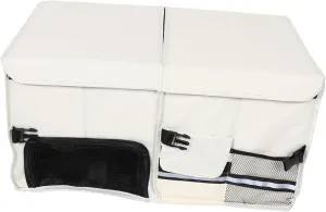 Heavy Duty Car Storage Bin Multi Functional Organizer for Shoes Accessories Stylish Design Easy to Clean for Car Organization Accessories Large Capacity Trunk Case