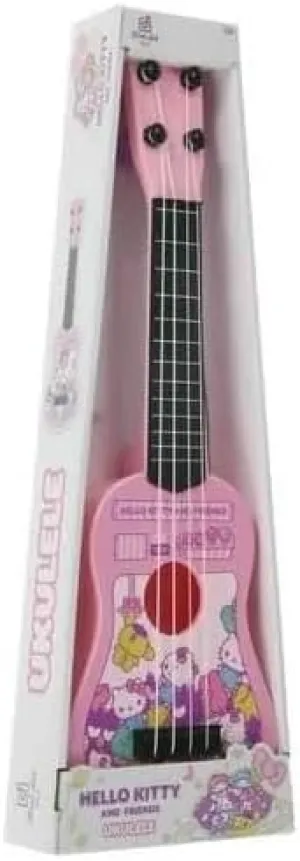 Hello Kitty Ukulele, 4 String Mini Guitar