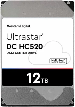 HGST Ultrastar He12 HUH721212ALE600 12 TB Hard Drive - SATA (SATA/600) - 3.5 Drive - Internal