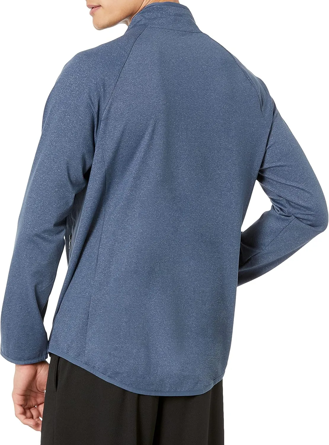 Hickey Freeman Men's Tech Melange Full Zip