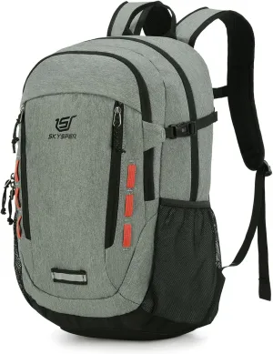 Hiking Backpack 30L Lightweight Travel Backpack Hiking Day Pack for Men Women(Grey)