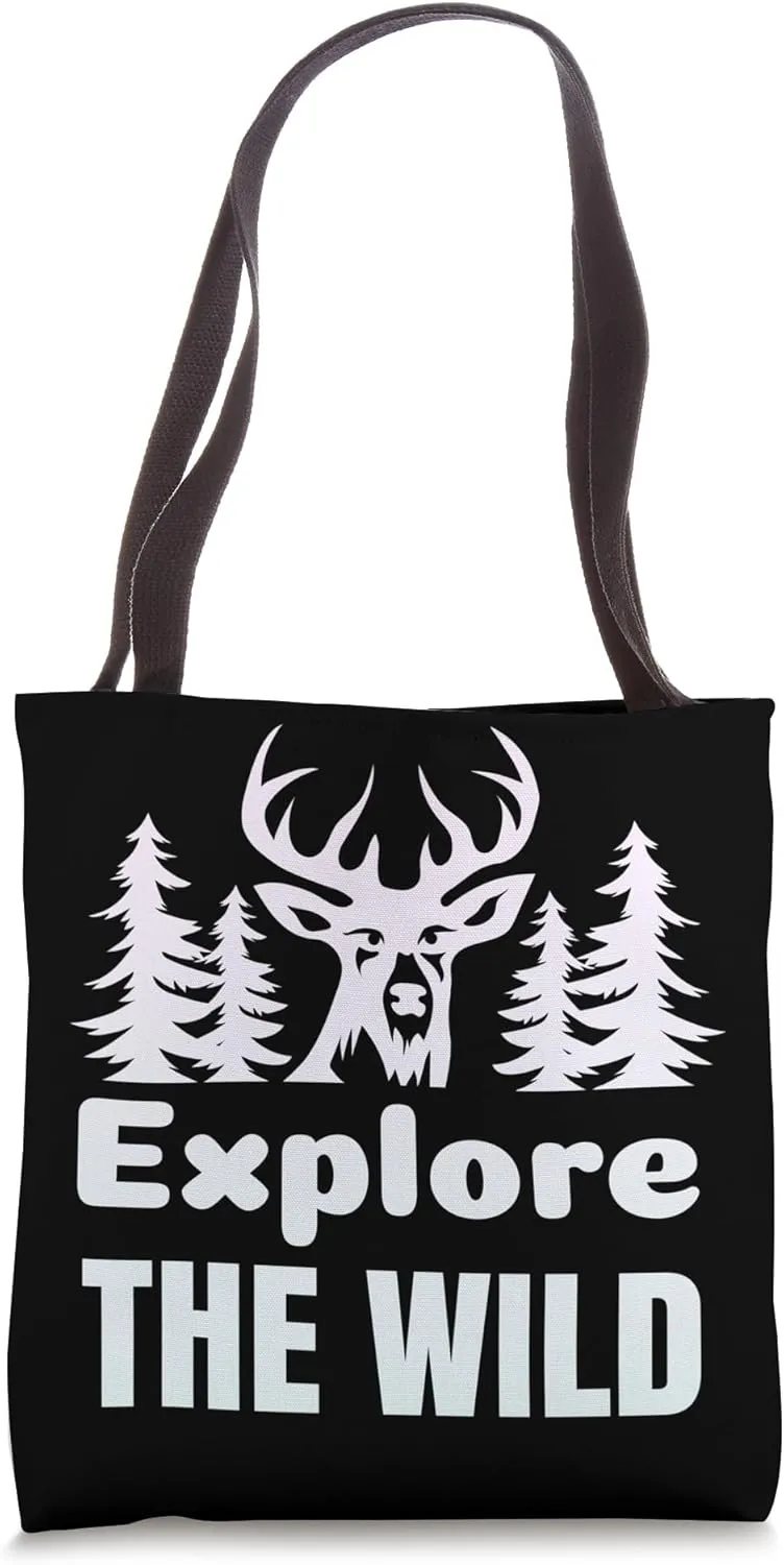 Hiking Saying, Mountain Lines, Alps Motif, Hiking. Tote Bag