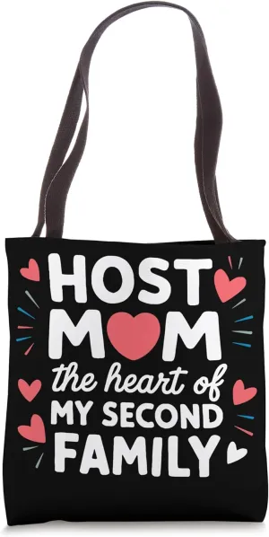 Host Mom Exchange Student Host Family Host Parent Tote Bag