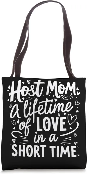 Host Mom Exchange Student Host Family Host Parent Tote Bag