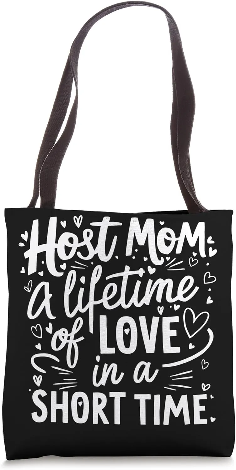 Host Mom Exchange Student Host Family Host Parent Tote Bag