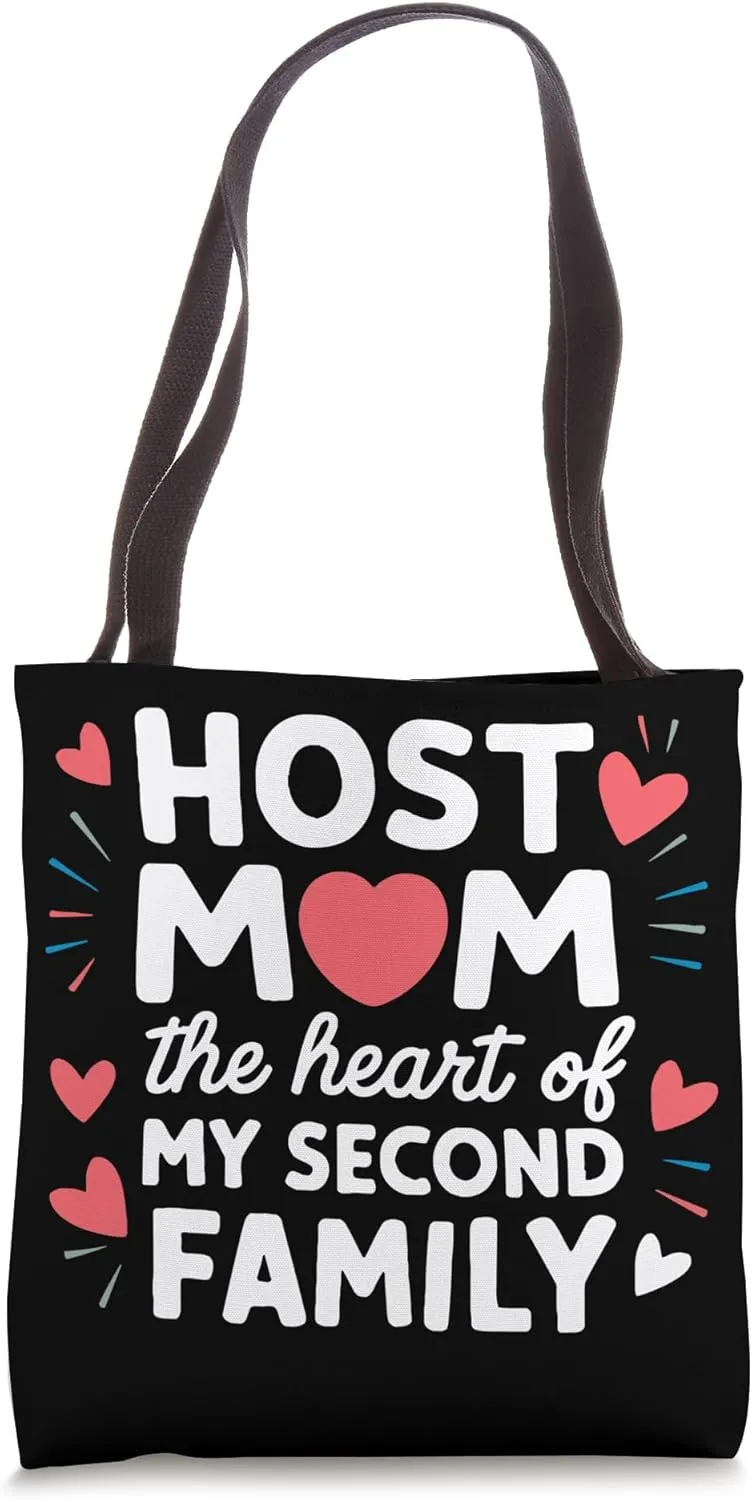 Host Mom Exchange Student Host Family Host Parent Tote Bag