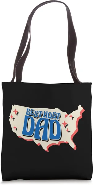 Host Parents Best Host Dad Tote Bag