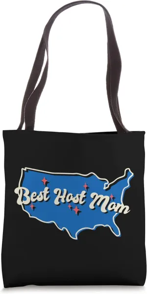 Host Parents Best Host Mom Tote Bag