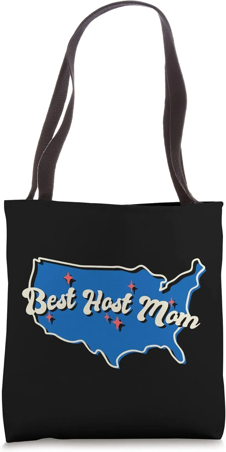 Host Parents Best Host Mom Tote Bag