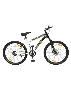HRX Cycles by Hrithik Roshan GENZ26TWHITE Steel Single Speed 26 inch Mountain Cycle, White, Free Trainer Sessions and Cycling Event