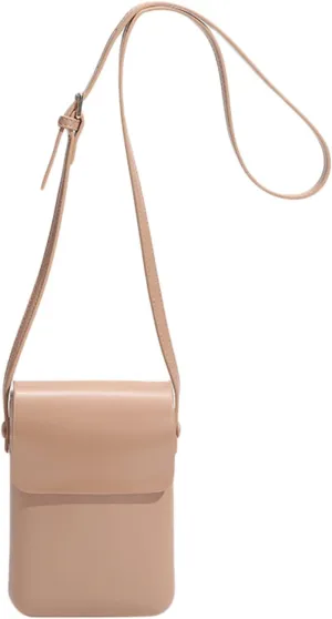 Hsakess Small Crossbody Bag for Women Mini Over Shoulder Handbag Simple Satchel Phone Purse Wallet for Travel