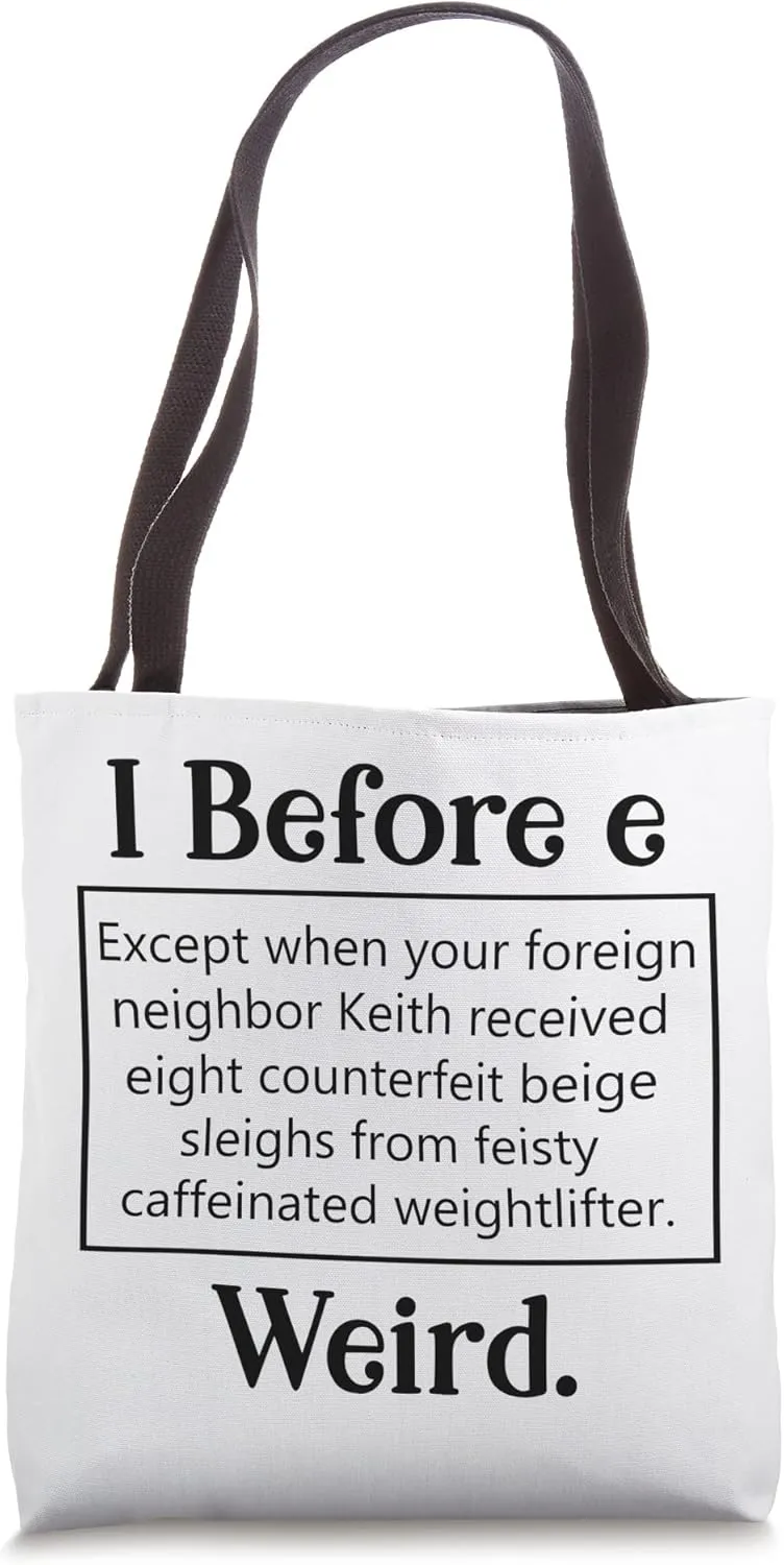 Humorous Reading Reader Autobiography Magazine Lover Pun Tote Bag