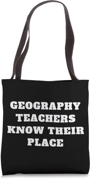 I Love Geography World Map Geography Quotes Tote Bag
