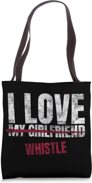 I Love Whistle Musical Instrument Music Musical Tote Bag