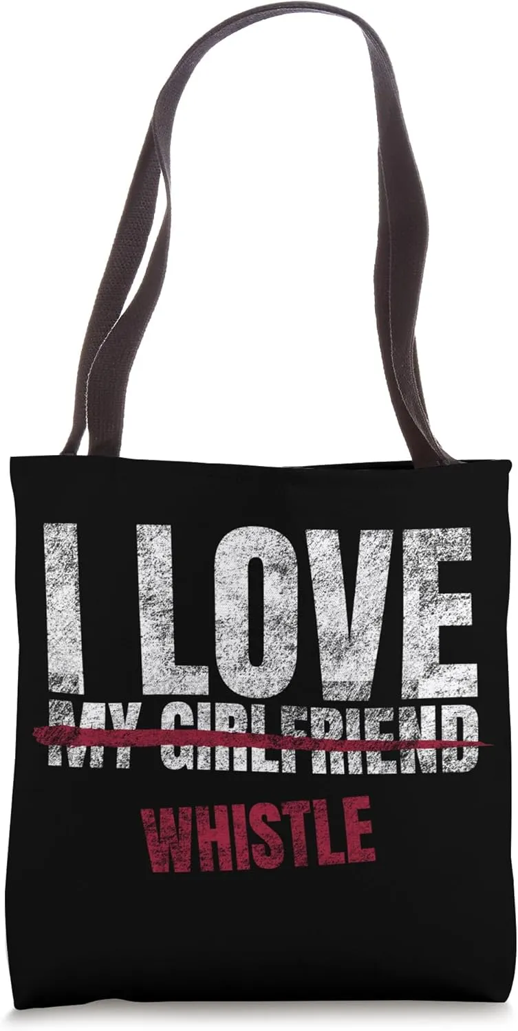I Love Whistle Musical Instrument Music Musical Tote Bag