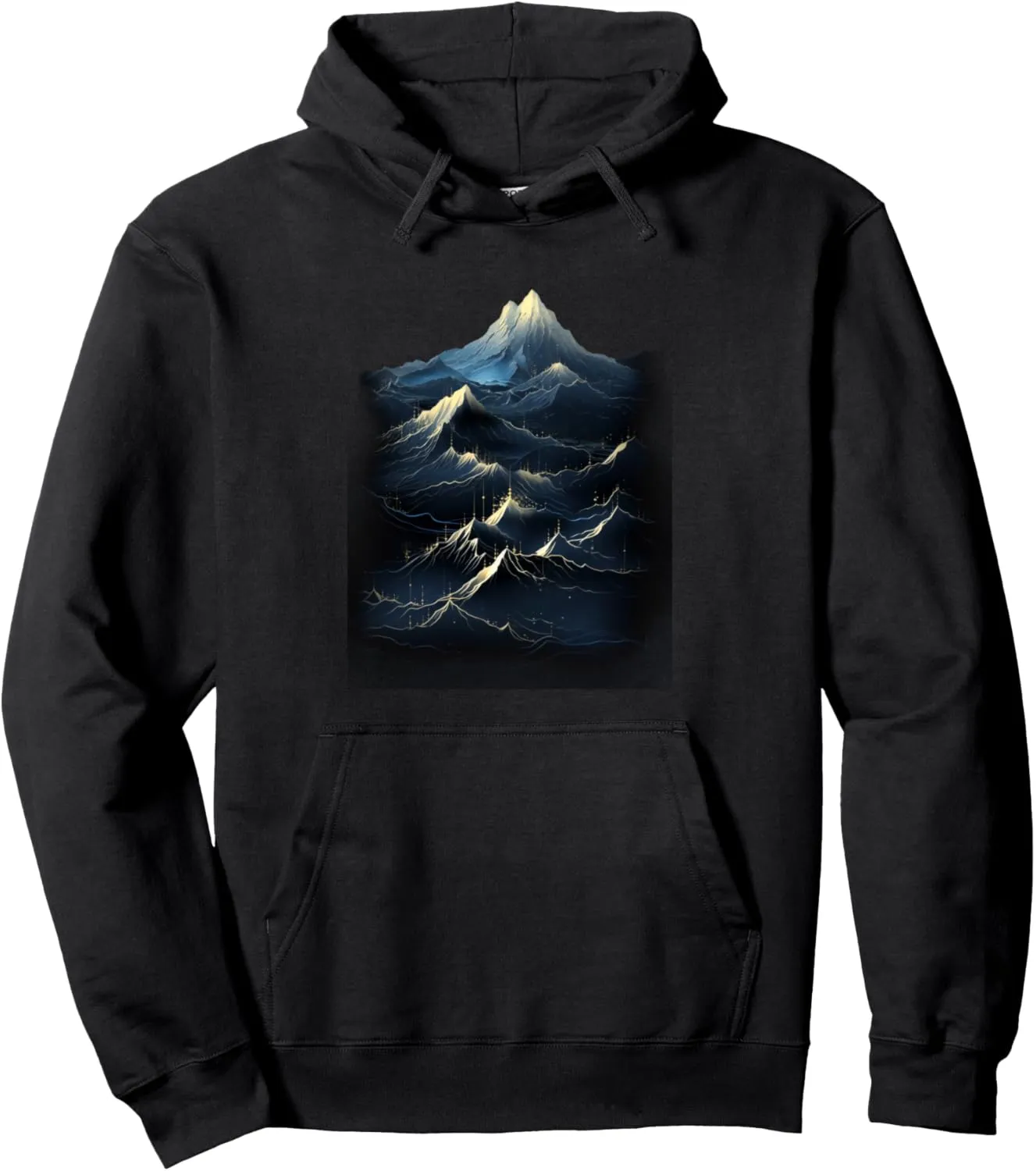 Ice Climbing Ice Snow Climber Frozen Rock Mountain Pullover Hoodie