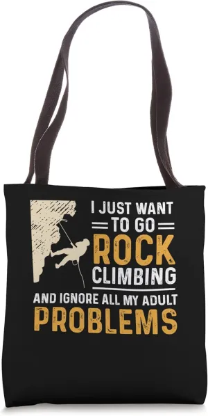 Ignore Adult Problems Adventurous Person Tote Bag