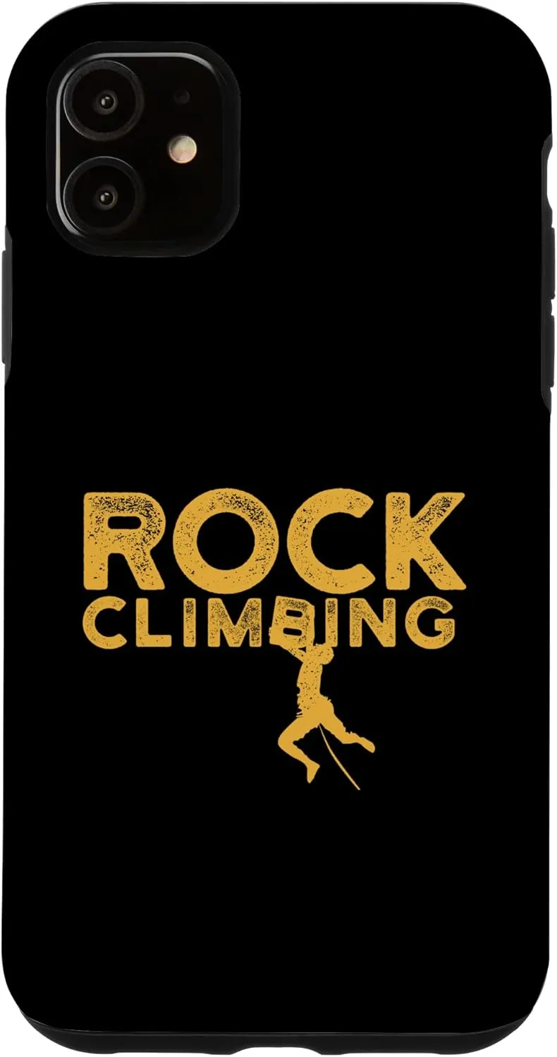 iPhone 11 Rock Climbing Mountain Forest Nature Outdoor Climber Boulder Case