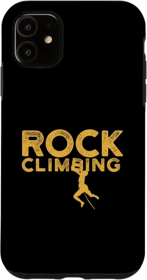 iPhone 11 Rock Climbing Mountain Forest Nature Outdoor Climber Boulder Case
