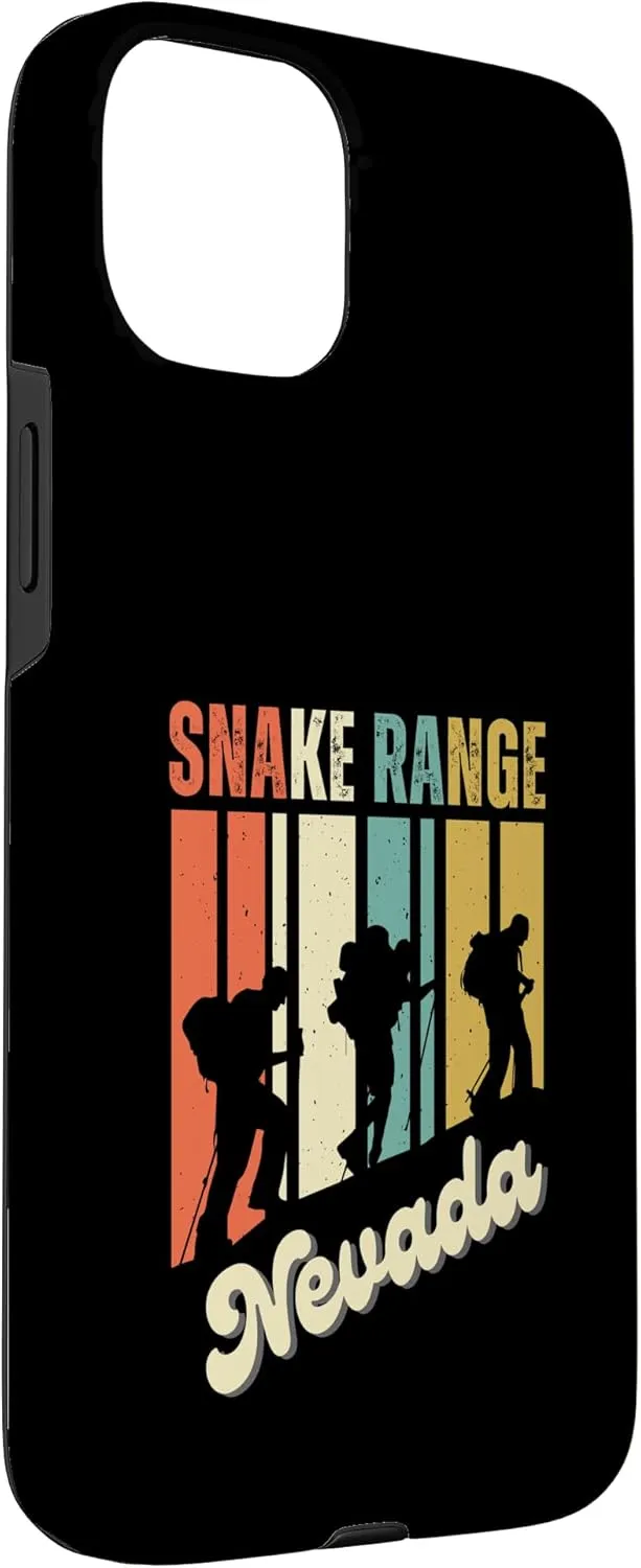 iPhone 15 Plus Snake Range Hiking Retro Mountain Climbing Adventure Hiker Case