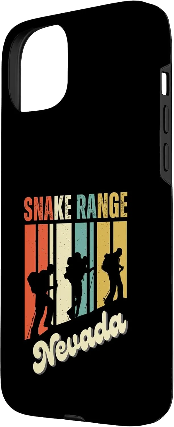 iPhone 15 Plus Snake Range Hiking Retro Mountain Climbing Adventure Hiker Case