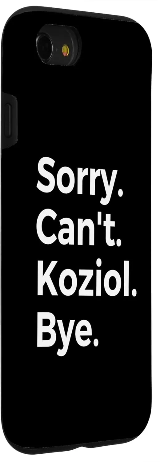 iPhone SE (2020) / 7 / 8 Sorry Can't Koziol Bye Musical Instrument Music Musical Case