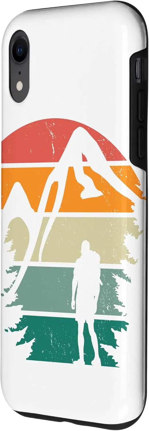 iPhone XR Mountains, forest, hiking, climbing, sports, nature, outdoor, gift idea Case