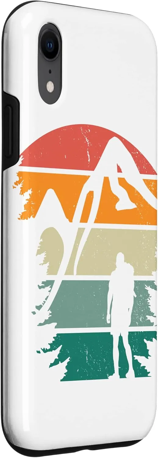 iPhone XR Mountains, forest, hiking, climbing, sports, nature, outdoor, gift idea Case