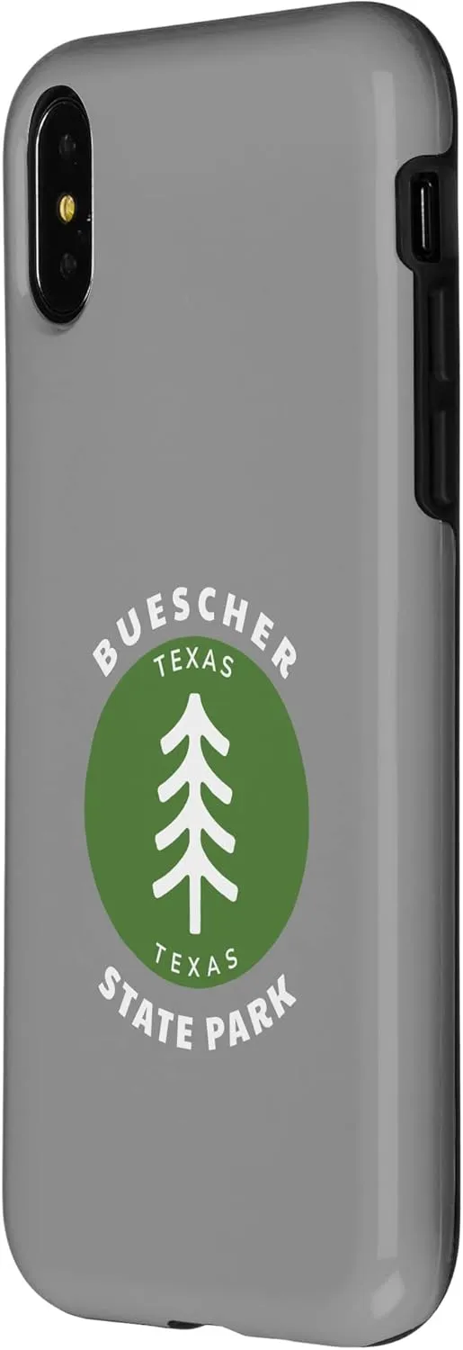 iPhone X/XS Buescher State Park Texas TX Tree Vacation Souvenir Case