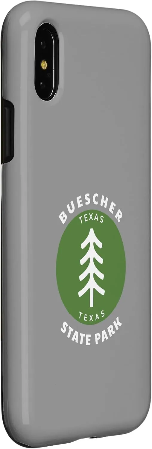iPhone X/XS Buescher State Park Texas TX Tree Vacation Souvenir Case