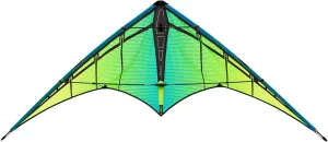 Jazz 2.0 Dual-line Sport Kite, Aurora, Ready to Fly with Flying Lines, Wrist Straps, Winder, Instructions and Storage Bag