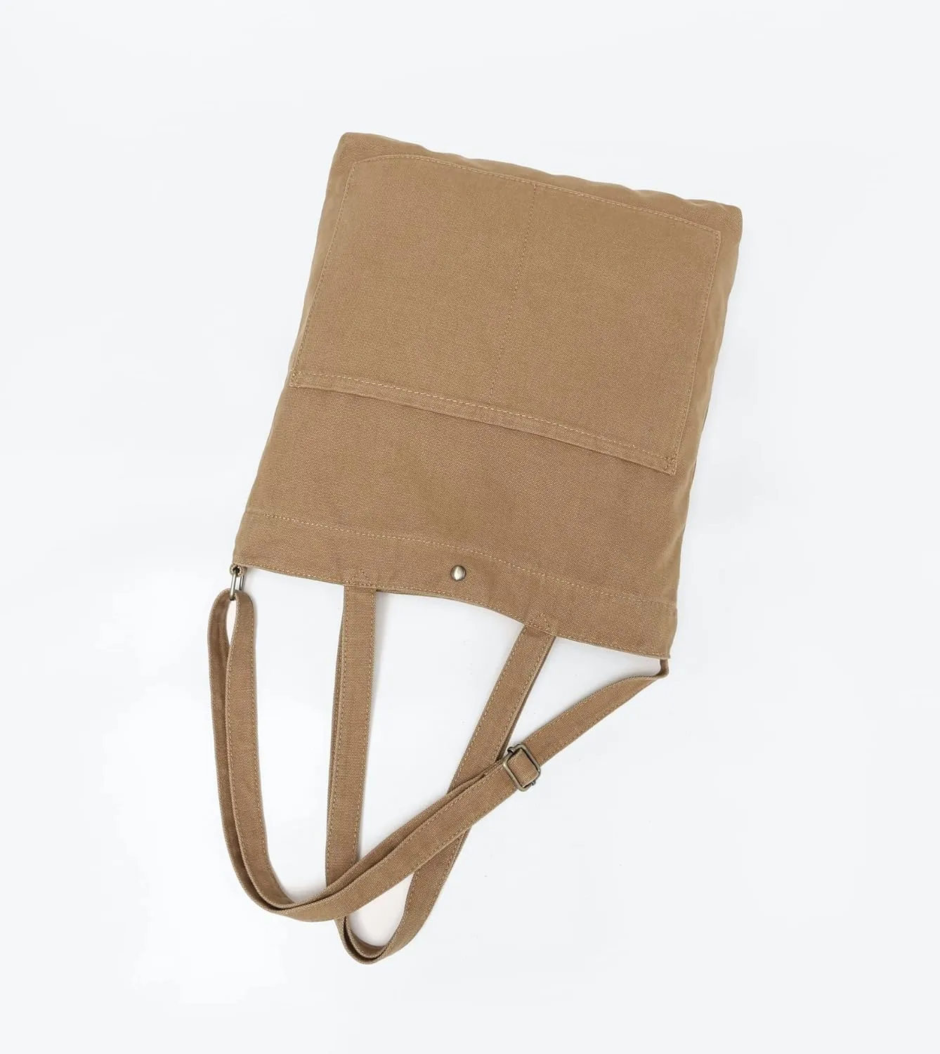 Jeelow Heavy Duty Canvas Travel Tote Handbag Shoulder Crossbody Bags Purse For Men & Women