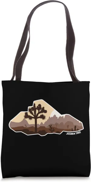 Joshua Retro Boulder Tree Funny Rock Climbing Tote Bag