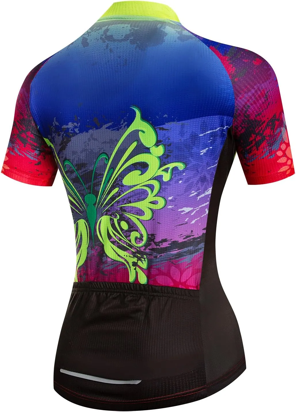 JPOJPO Womens Cycling Jersey,Bike Shirt Quick-Dry Breathable Reflective S-2XL Tops