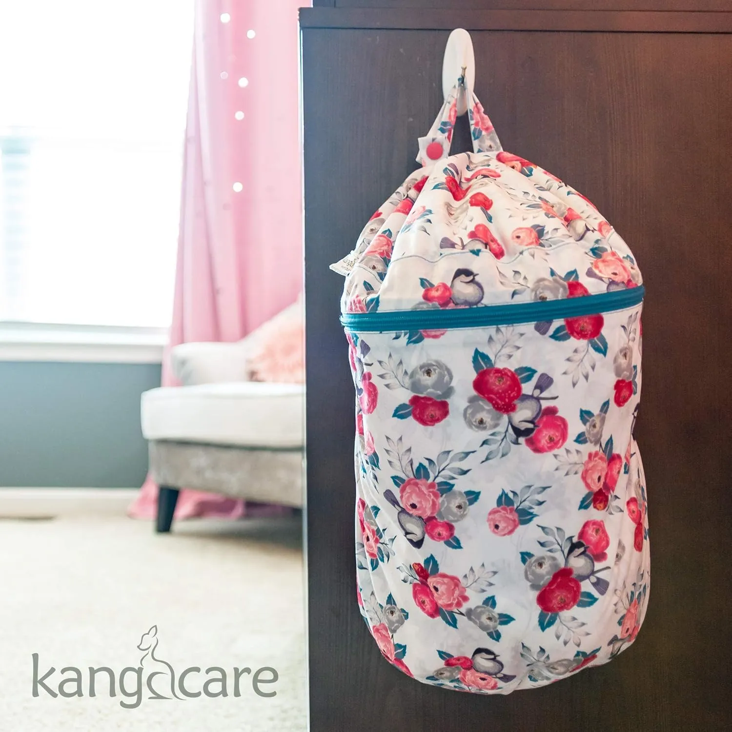 Kanga Care Wet Bag Seam Sealed Waterproof 3D Dimensional for Baby Cloth Diapers, Travel, Beach, Pool, Gym, Swim | Honey