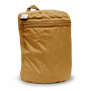 Kanga Care Wet Bag Seam Sealed Waterproof 3D Dimensional for Baby Cloth Diapers, Travel, Beach, Pool, Gym, Swim | Honey