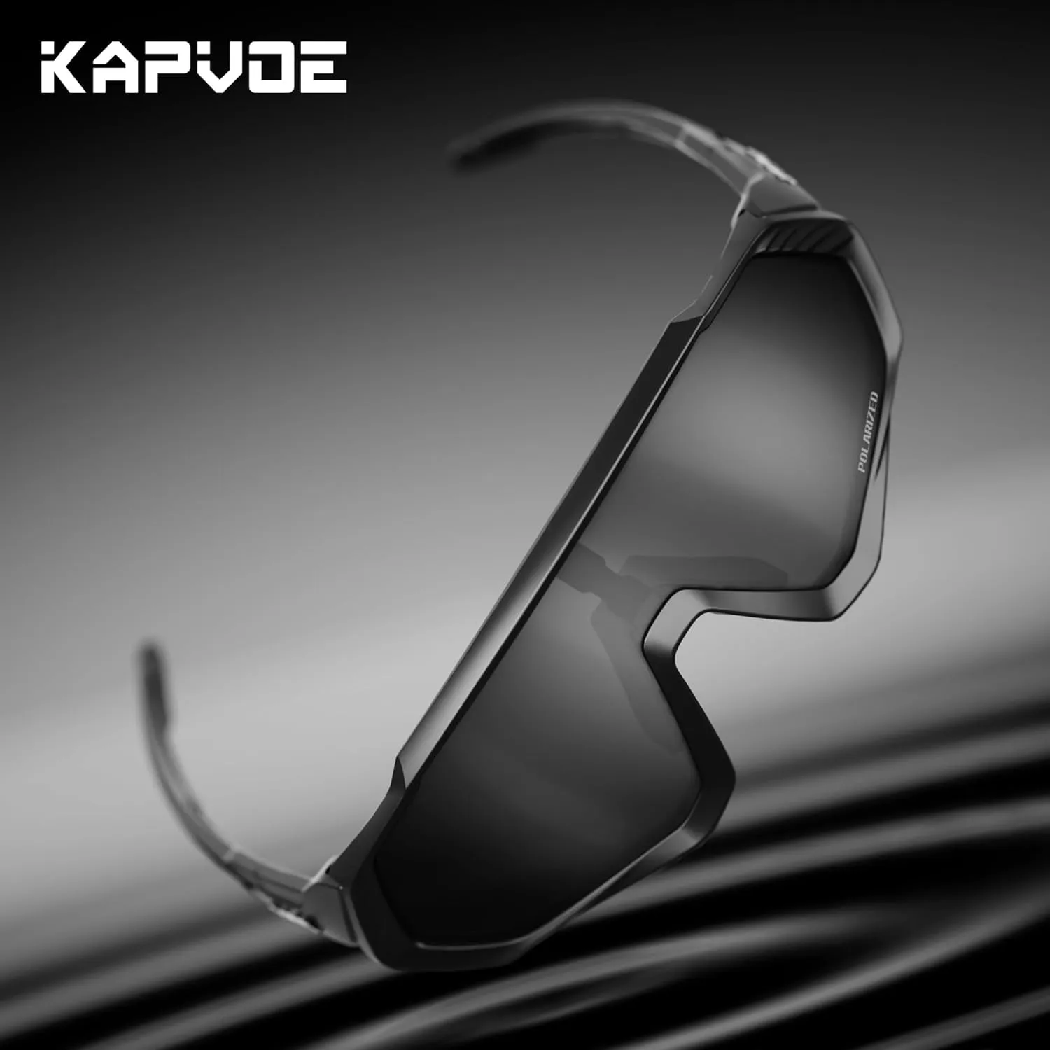 KAPVOE Cycling Glasses Men Women Polarized Sports Sunglasses With 1 Lens Or 5 Lenses MTB Mountain Bike Eyewear - K9408