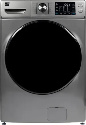 Kenmore 4.5 Cu. Ft. Front Load Washer with Stain Removing Steam Treatment - Sanitize Cycle - Reduce Laundry Time with Accela Wash - LED - ENERGY STAR Certified - Metallic Silver