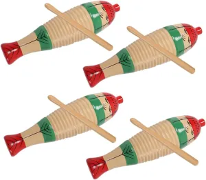 Kisangel 4 Sets of Abs Percussion Instruments for Indoor Outdoor Play Improves Hand Eye Coordination and Motor Skills
