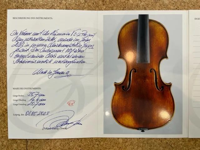 Klaus L. Clement V3 Violin