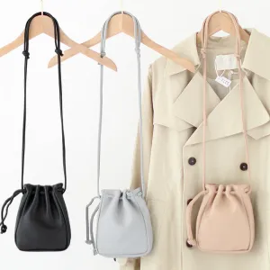 Korean Style Fashion Drawstring Mini Simple Crossbody Bags