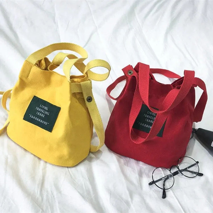 Korean Style Trendy Minimalist Preppy Letter Shoulder Bags