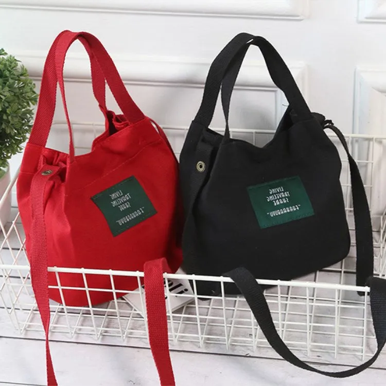 Korean Style Trendy Minimalist Preppy Letter Shoulder Bags