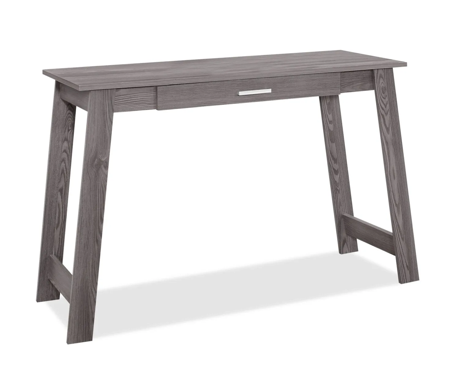 Kristina 42" Office Desk with Drawer - Grey|Bureau Kristina de 42 po avec tiroir - gris