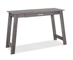 Kristina 42" Office Desk with Drawer - Grey|Bureau Kristina de 42 po avec tiroir - gris