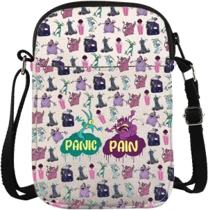 KUIYAI Pain And Panic Movie Inspired Crossbody Bag Greek Mythology Gift