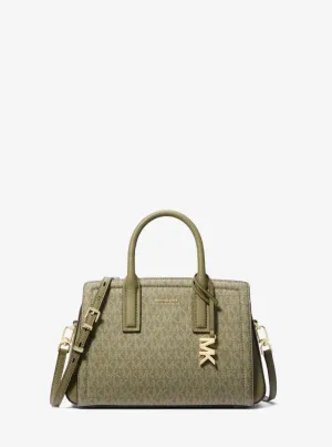 Laila Small Signature Logo Satchel