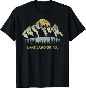 Lake Land'Or Virginia Mountain Sunset Sunrise VA T-Shirt