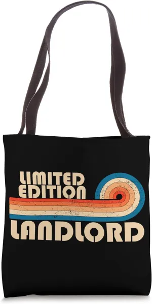 LANDLORD Funny Job Title Profession Birthday Worker Tote Bag